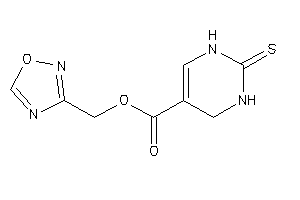 2-thioxo-3,4-dihydro-1H-pyrimidine-5-carboxylic Acid 1,2,4-oxadiazol-3-ylmethyl Ester