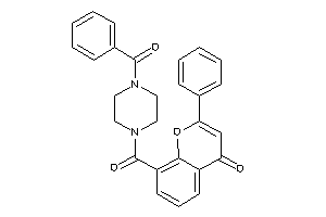 8-(4-benzoylpiperazine-1-carbonyl)-2-phenyl-chromone