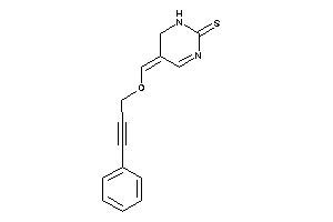 5-(3-phenylprop-2-ynoxymethylene)-1,6-dihydropyrimidine-2-thione