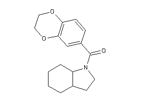 2,3,3a,4,5,6,7,7a-octahydroindol-1-yl(2,3-dihydro-1,4-benzodioxin-6-yl)methanone