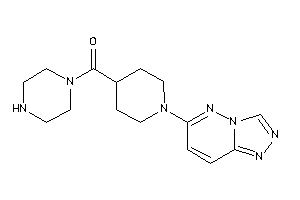 Piperazino-[1-([1,2,4]triazolo[3,4-f]pyridazin-6-yl)-4-piperidyl]methanone