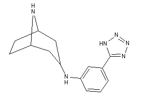 8-azabicyclo[3.2.1]octan-3-yl-[3-(1H-tetrazol-5-yl)phenyl]amine