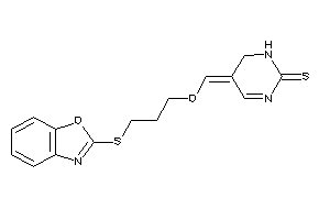 5-[3-(1,3-benzoxazol-2-ylthio)propoxymethylene]-1,6-dihydropyrimidine-2-thione