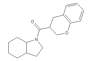 2,3,3a,4,5,6,7,7a-octahydroindol-1-yl(chroman-3-yl)methanone