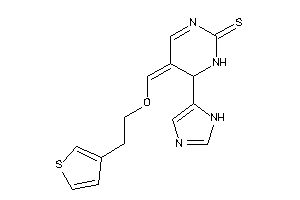 6-(1H-imidazol-5-yl)-5-[2-(3-thienyl)ethoxymethylene]-1,6-dihydropyrimidine-2-thione