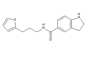 N-[3-(2-furyl)propyl]indoline-5-carboxamide