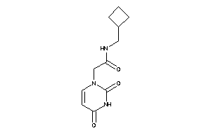 N-(cyclobutylmethyl)-2-(2,4-diketopyrimidin-1-yl)acetamide