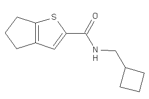N-(cyclobutylmethyl)-5,6-dihydro-4H-cyclopenta[b]thiophene-2-carboxamide