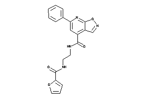 N-[2-(2-furoylamino)ethyl]-6-phenyl-isoxazolo[5,4-b]pyridine-4-carboxamide