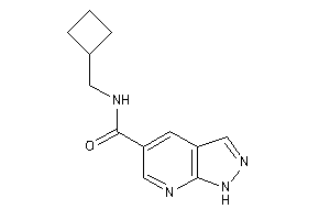 N-(cyclobutylmethyl)-1H-pyrazolo[3,4-b]pyridine-5-carboxamide
