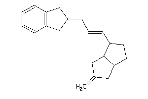 2-[3-(5-methylene-2,3,3a,4,6,6a-hexahydro-1H-pentalen-1-yl)allyl]indane