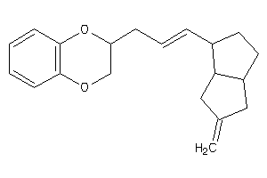 3-[3-(5-methylene-2,3,3a,4,6,6a-hexahydro-1H-pentalen-1-yl)allyl]-2,3-dihydro-1,4-benzodioxine
