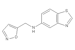 1,3-benzothiazol-5-yl(isoxazol-5-ylmethyl)amine
