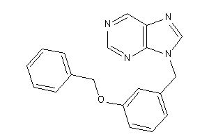 9-(3-benzoxybenzyl)purine