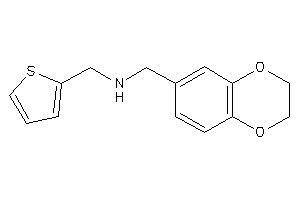 2,3-dihydro-1,4-benzodioxin-7-ylmethyl(2-thenyl)amine