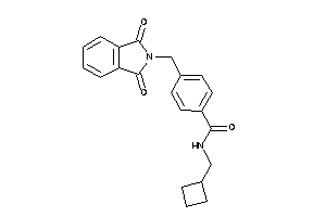 N-(cyclobutylmethyl)-4-(phthalimidomethyl)benzamide