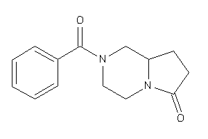 2-benzoyl-1,3,4,7,8,8a-hexahydropyrrolo[1,2-a]pyrazin-6-one