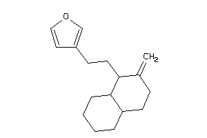 Image of 3-[2-(2-methylenedecalin-1-yl)ethyl]furan