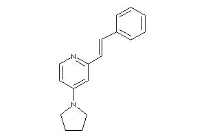 Image of 4-pyrrolidino-2-styryl-pyridine