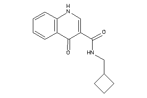 N-(cyclobutylmethyl)-4-keto-1H-quinoline-3-carboxamide