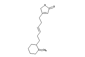 3-[6-(2-methylenecyclohexyl)hex-3-enyl]-2H-furan-5-one