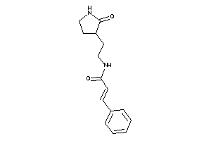 N-[2-(2-ketopyrrolidin-3-yl)ethyl]-3-phenyl-acrylamide