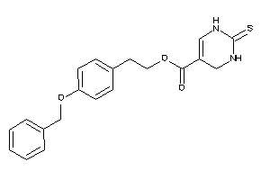 2-thioxo-3,4-dihydro-1H-pyrimidine-5-carboxylic Acid 2-(4-benzoxyphenyl)ethyl Ester