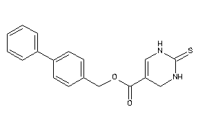 2-thioxo-3,4-dihydro-1H-pyrimidine-5-carboxylic Acid (4-phenylbenzyl) Ester