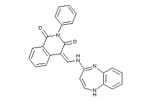 Image of 4-[(1H-1,5-benzodiazepin-4-ylamino)methylene]-2-phenyl-isoquinoline-1,3-quinone