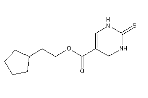 2-thioxo-3,4-dihydro-1H-pyrimidine-5-carboxylic Acid 2-cyclopentylethyl Ester