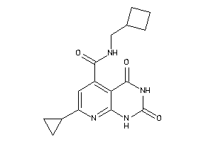 N-(cyclobutylmethyl)-7-cyclopropyl-2,4-diketo-1H-pyrido[2,3-d]pyrimidine-5-carboxamide