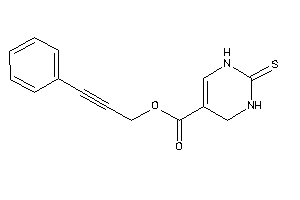 Image of 2-thioxo-3,4-dihydro-1H-pyrimidine-5-carboxylic Acid 3-phenylprop-2-ynyl Ester