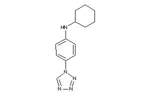 Cyclohexyl-[4-(tetrazol-1-yl)phenyl]amine