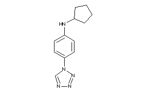 Cyclopentyl-[4-(tetrazol-1-yl)phenyl]amine