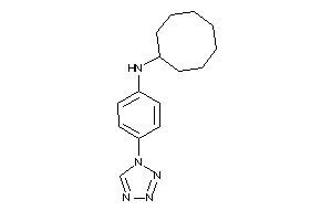 Cyclooctyl-[4-(tetrazol-1-yl)phenyl]amine