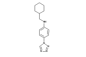 Cyclohexylmethyl-[4-(tetrazol-1-yl)phenyl]amine