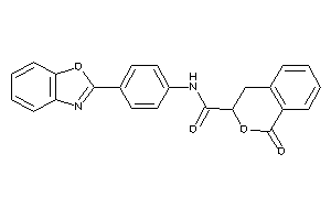 N-[4-(1,3-benzoxazol-2-yl)phenyl]-1-keto-isochroman-3-carboxamide