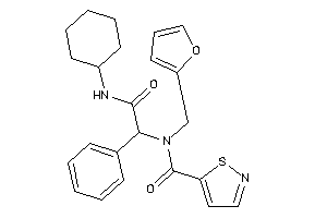 N-[2-(cyclohexylamino)-2-keto-1-phenyl-ethyl]-N-(2-furfuryl)isothiazole-5-carboxamide