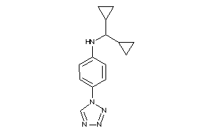 Dicyclopropylmethyl-[4-(tetrazol-1-yl)phenyl]amine