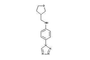 Tetrahydrofuran-3-ylmethyl-[4-(tetrazol-1-yl)phenyl]amine