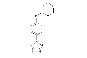 Tetrahydrothiopyran-4-yl-[4-(tetrazol-1-yl)phenyl]amine