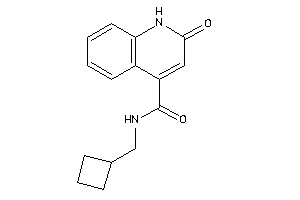 N-(cyclobutylmethyl)-2-keto-1H-quinoline-4-carboxamide