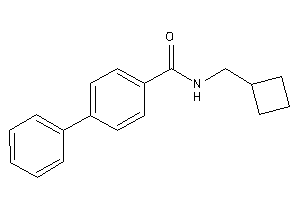 N-(cyclobutylmethyl)-4-phenyl-benzamide