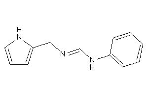 N-phenyl-N'-(1H-pyrrol-2-ylmethyl)formamidine