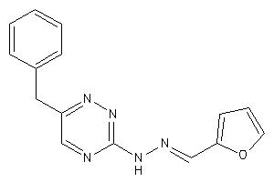 (6-benzyl-1,2,4-triazin-3-yl)-(2-furfurylideneamino)amine