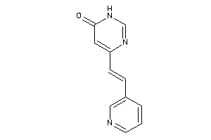 4-[2-(3-pyridyl)vinyl]-1H-pyrimidin-6-one