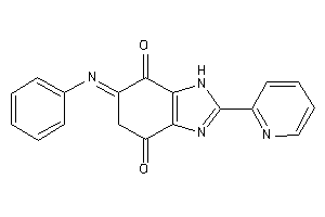 6-phenylimino-2-(2-pyridyl)-1H-benzimidazole-4,7-quinone
