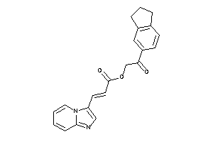 Image of 3-imidazo[1,2-a]pyridin-3-ylacrylic Acid (2-indan-5-yl-2-keto-ethyl) Ester