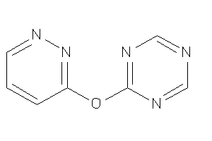 2-pyridazin-3-yloxy-s-triazine