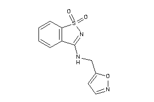 Image of (1,1-diketo-1,2-benzothiazol-3-yl)-(isoxazol-5-ylmethyl)amine